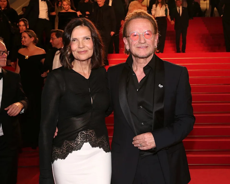 Ali Hewson and husband Bono at the Cannes Film Festival on May 16, 2025.Credit: Gisela Schober/Getty Images