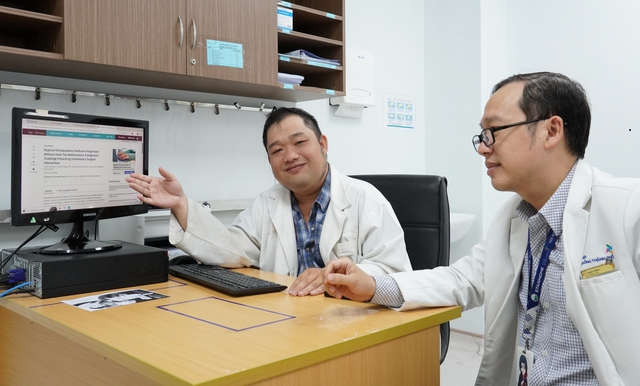Vietnam doctors diagnose country’s 1st confirmed case of rare ‘stone man syndrome’ - Ảnh 1. Vietnam doctors diagnose country’s 1st confirmed case of rare ‘stone man syndrome’ - Ảnh 1.