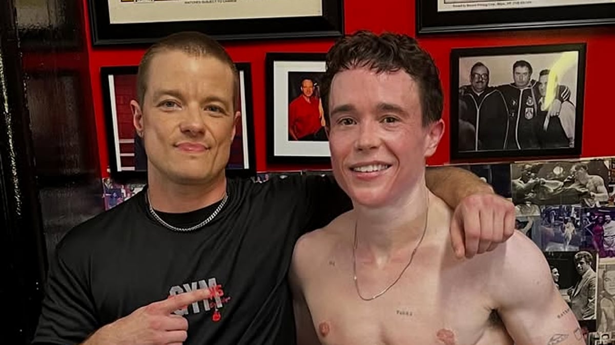 Elliot Page Bares Ripped Abs While Documenting His Boxing Journey - Just Jared - Celebrity News and Gossip