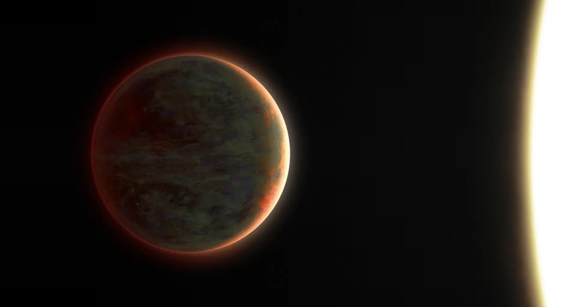 James Webb reveals two completely different twilights on an alien world