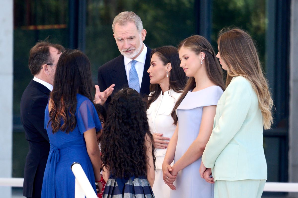 Princess Leonor’s Pastel Blue Look at Pope Leo XIV’s Mass Carried a Hidden Message