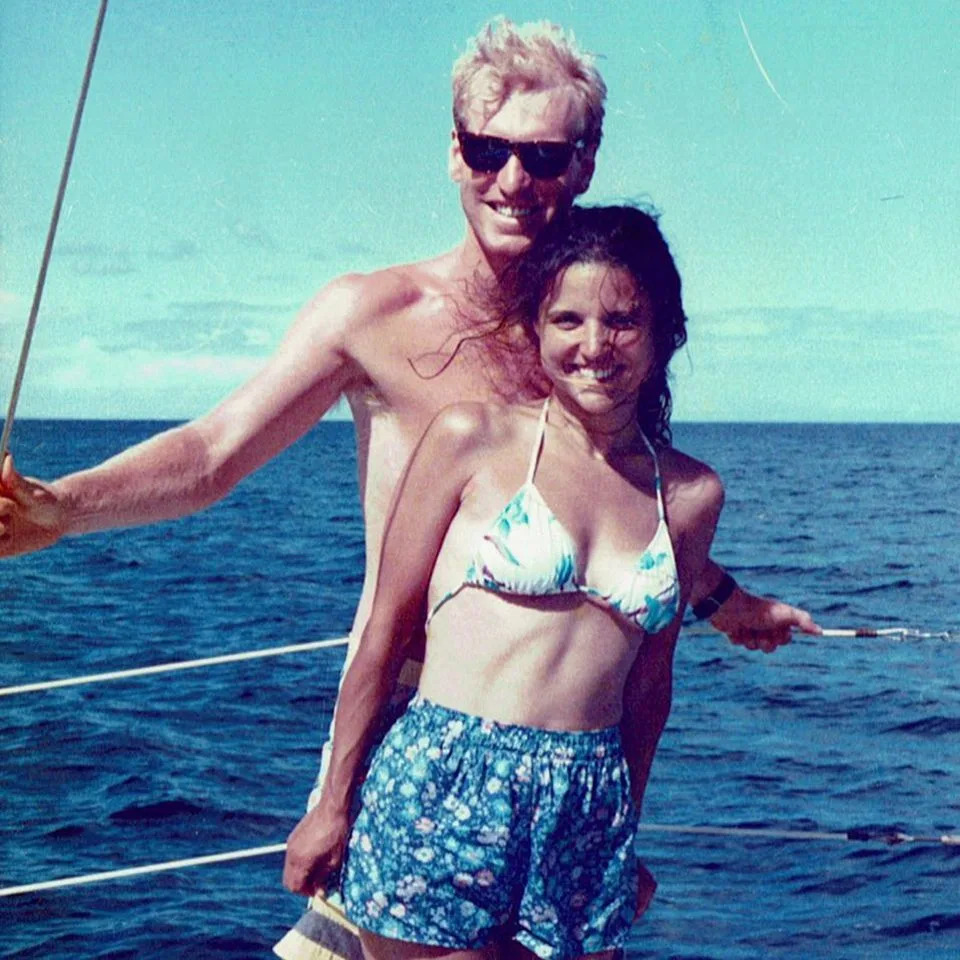Julia Louis-Dreyfus and Brad HallCredit: Julia Louis-Dreyfus Instagram
