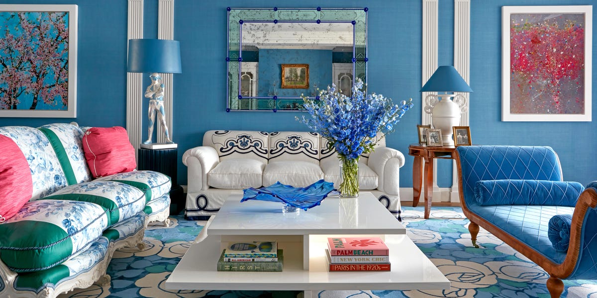 See Inside an Anthony Baratta-Designed Manhattan Apartment Where Blue Is a Neutral