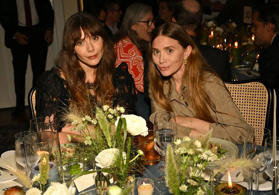 Elizabeth and Ashley Olsen in September 2025.Credit: Getty
