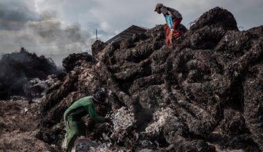 A lot of ‘recycled’ plastic is being burned overseas – and causing widespread pollution linked to health problems