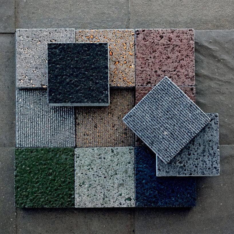 florim recycles mount etna’s volcanic lava stone into small-format interior tiles - 1