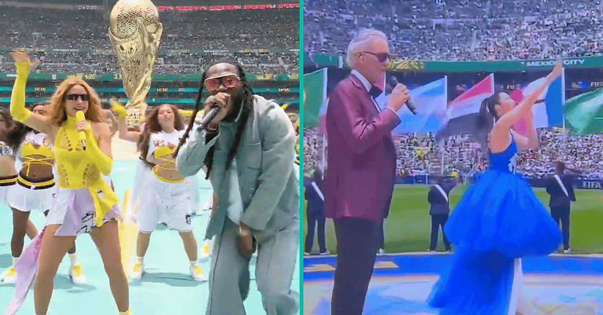 Football Fans Baffled By Bizarre Aspect Of World Cup Opening Ceremony