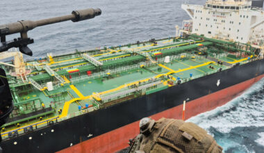 French special forces board Russian Shadow Fleet oil tanker in Atlantic - The Journal