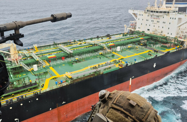 French special forces board Russian Shadow Fleet oil tanker in Atlantic - The Journal
