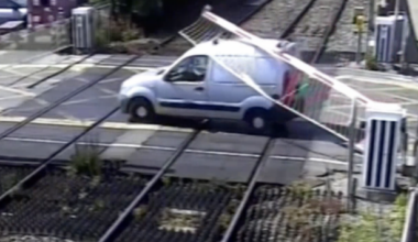 Irish Rail releases footage of level crossing crashes after 31 incidents already this year