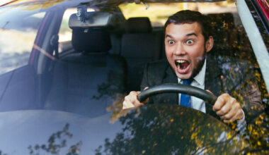 To the man who overtook me at a red light: we have got to stop driving like lunatics