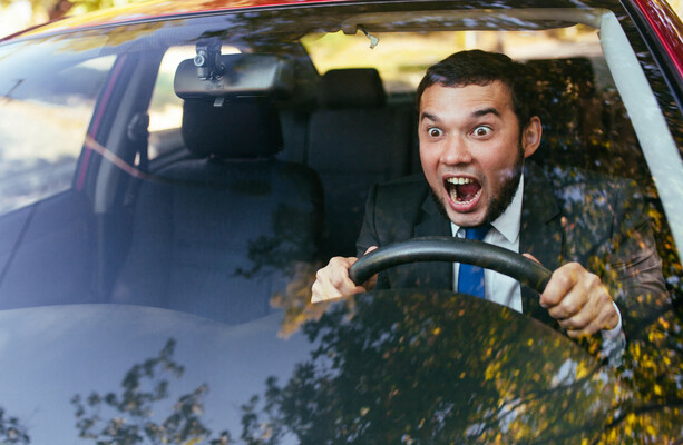 To the man who overtook me at a red light: we have got to stop driving like lunatics