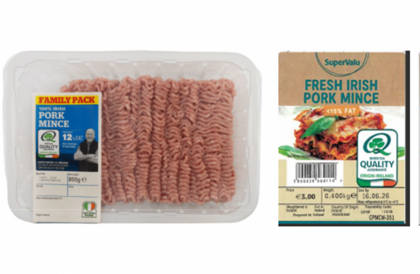 Mince products recalled from Lidl and SuperValu over salmonella risk