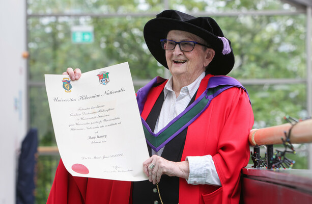 77-year-old mother and baby home survivor and human rights advocate awarded PhD in Galway - The Journal