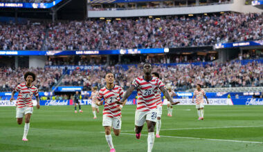 Party in the USA as co-hosts hammer Paraguay in their World Cup opener