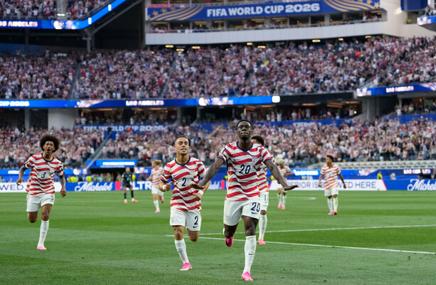 Party in the USA as co-hosts hammer Paraguay in their World Cup opener