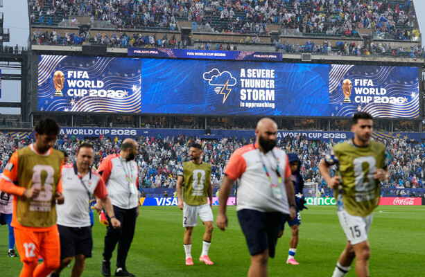 World Cup clash between France and Iraq suspended due to severe weather alert - The Journal