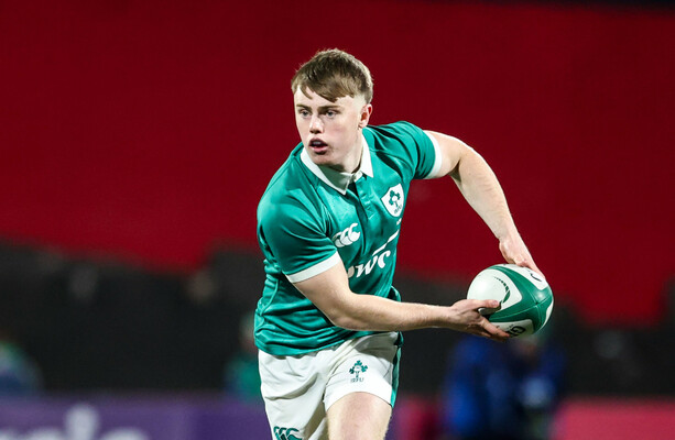 Munster's O'Shea starts at 10 for Ireland in Junior World Championship opener against England