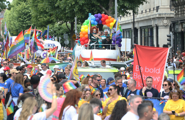 Dublin celebrates Pride with parade, performances and packed city streets - The Journal