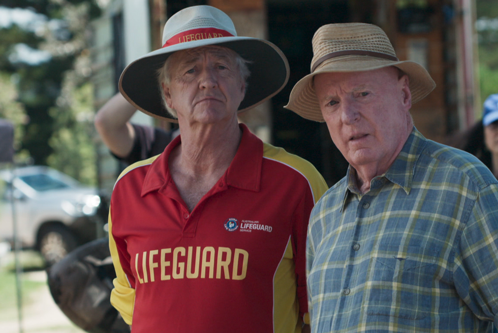 John Palmer and Alf Stewart in Home and Away john palmer and alf stewart in home and away