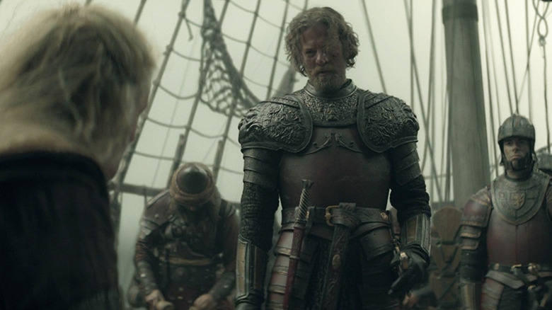 Sharako Lohar and Tyland Lannister in House of the Dragon Season 3 Episode 1