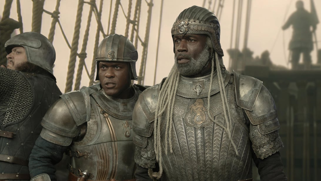 Abubakar Salim and Steve Toussaint, House of the Dragon