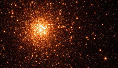 This Webb/NIRCam image shows the star cluster Terzan 5. Image credit: NASA / ESA / CSA / Webb.