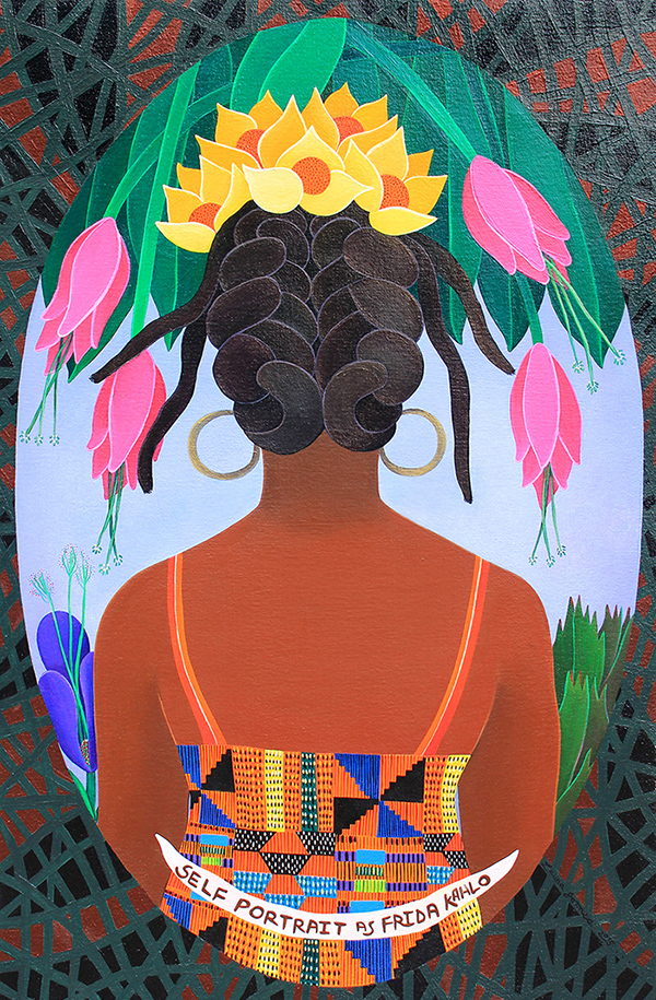 Laura James, Self-Portrait as Frida Khalo, 2015
