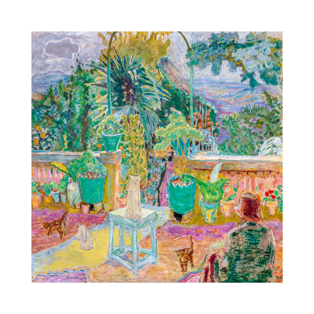Pierre Bonnard, The Terrace, La Terrasse ou Une terrasse à Grasse, 1912