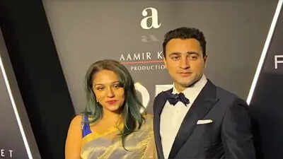 Aamir Khan’s nephew Imran Khan attends ‘Lagaan’ 25-year event with ladylove Lekha Washington