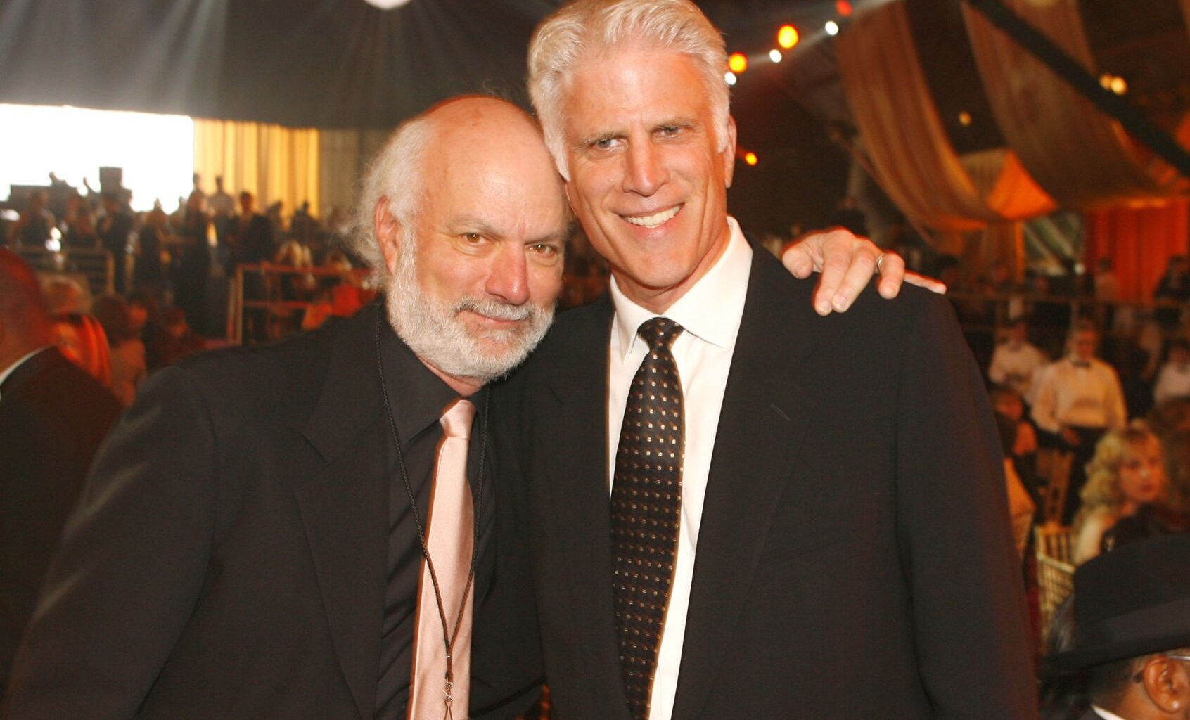 James Burrows and Ted Danson backstage at the 2006 TV Land Awards in Santa Monica, California (Chris Polk / FilmMagic)