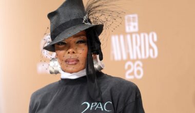 Janet Jackson Reps 2Pac on BET Awards 2026 Carpet - Just Jared - Celebrity News and Gossip