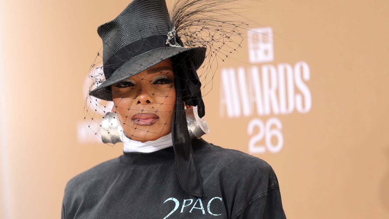 Janet Jackson Reps 2Pac on BET Awards 2026 Carpet - Just Jared - Celebrity News and Gossip