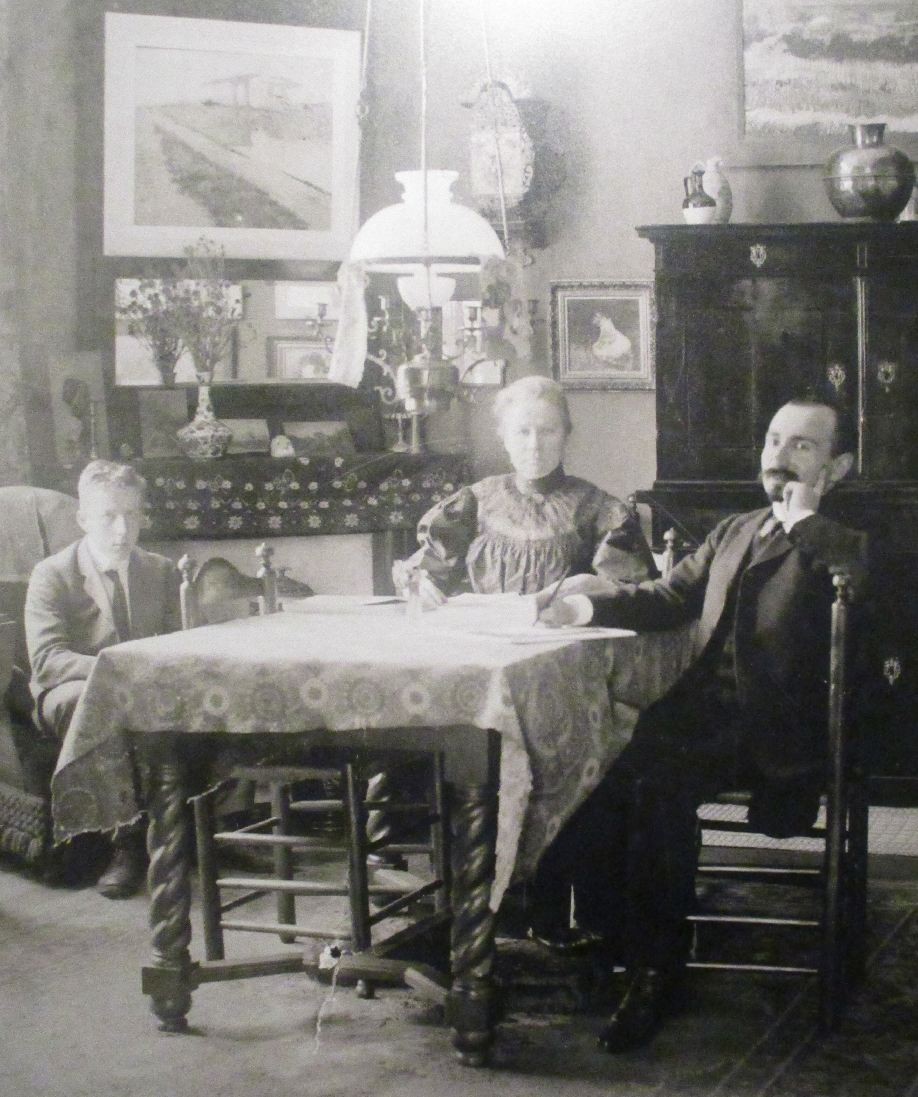 johanna bonger with family
