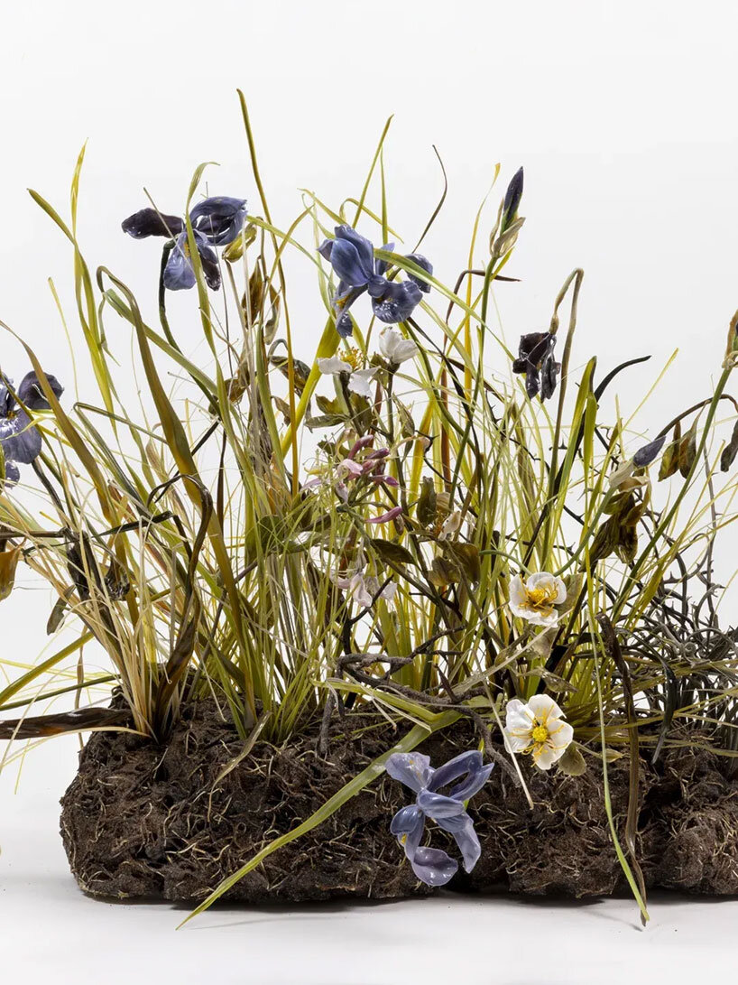 lilla tabasso sculpts the melancholy of botanical decay in hyperrealistic murano glass - 6