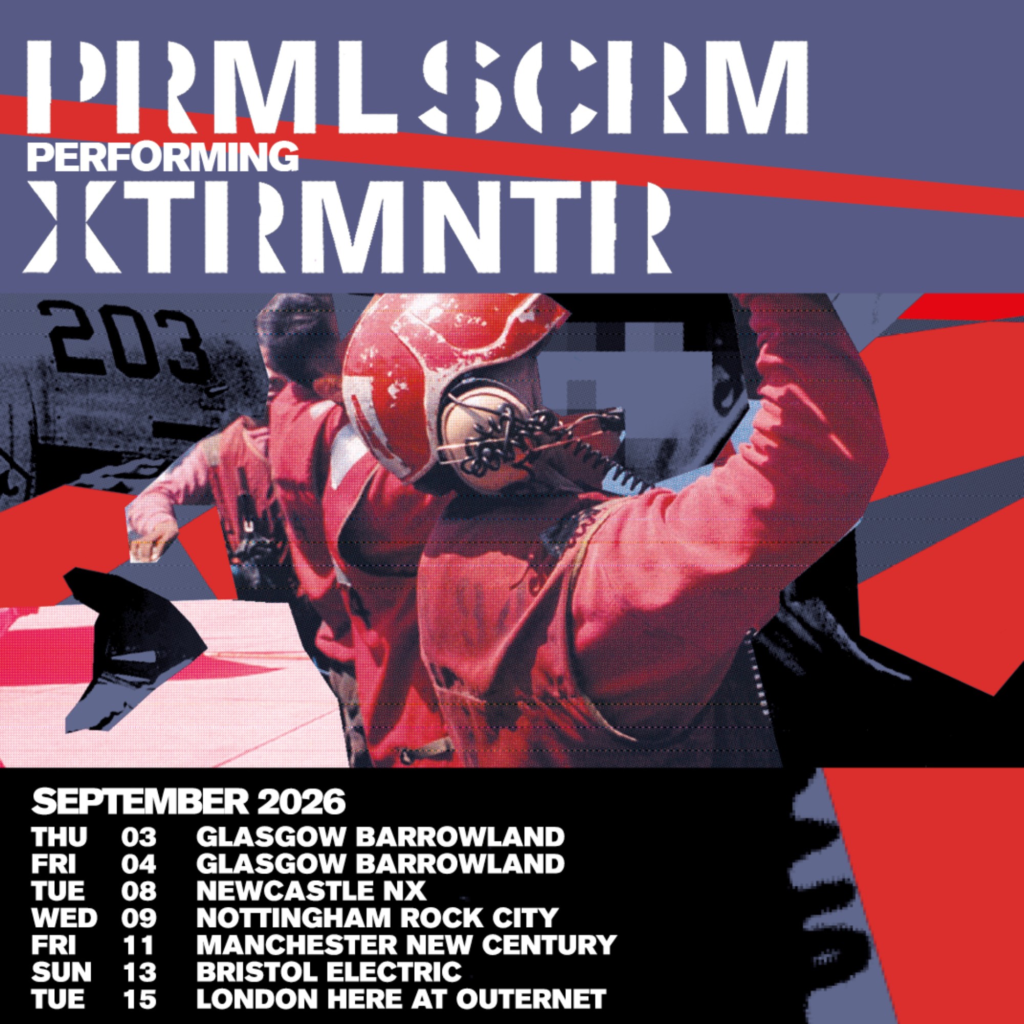 Primal Scream announce full 2026 'XTRMNTR' UK anniversary tour