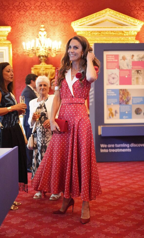 King Charles III And Queen Camilla Host 125th Anniversary Reception For Cancer Research King Charles III And Queen Camilla Host 125th Anniversary Reception For Cancer Research