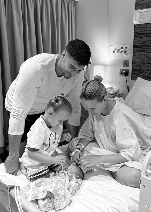 Molly-Mae Hague and Tommy Fury have had their second child. Pic: Molly-Mae / Instagram