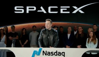 SpaceX shares debut after biggest IPO in history