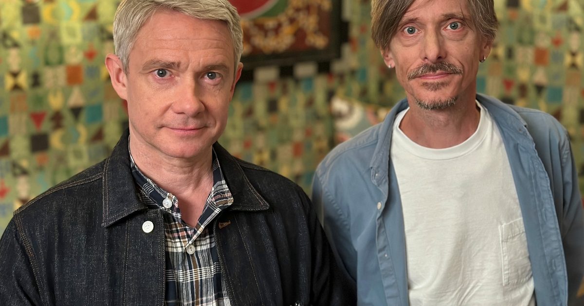 Martin Freeman and Mackenzie Crook reunite for The Office anniversary
