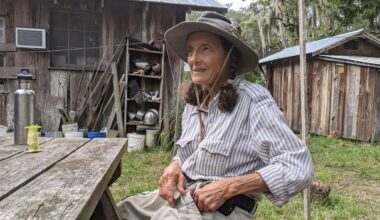 The snake-wrangling 84-year-old who lives on a remote barrier island