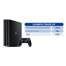 Upgrade to a PS5 or PS5 Pro for an extra $50 off