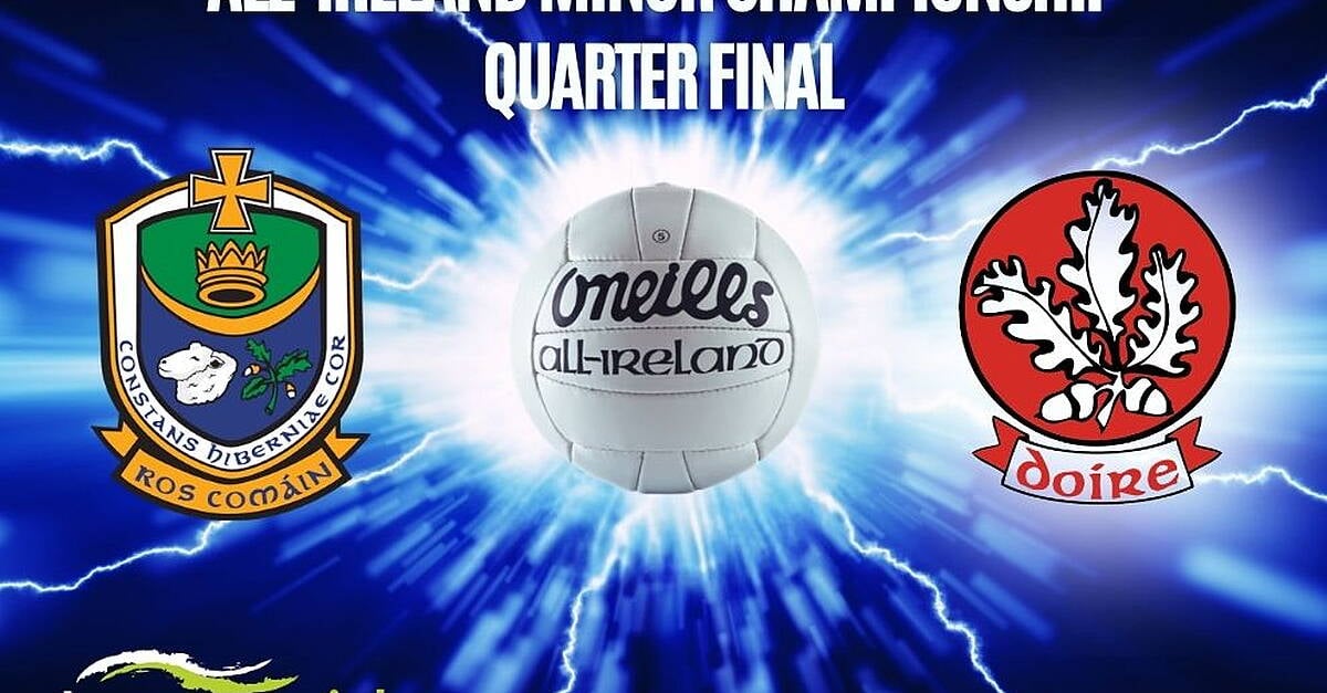 Roscommon minor bow out of All-Ireland championship