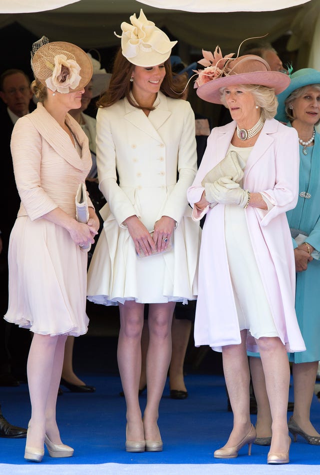 Queen Elizabeth II and Members Of The Royal Family Attend The Order Of The Garter Service queen elizabeth ii and members of the royal family attend the order of the garter service