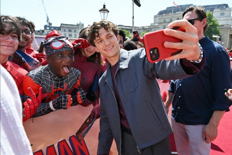 Zendaya & Tom Holland at Spider-Man photocall in London