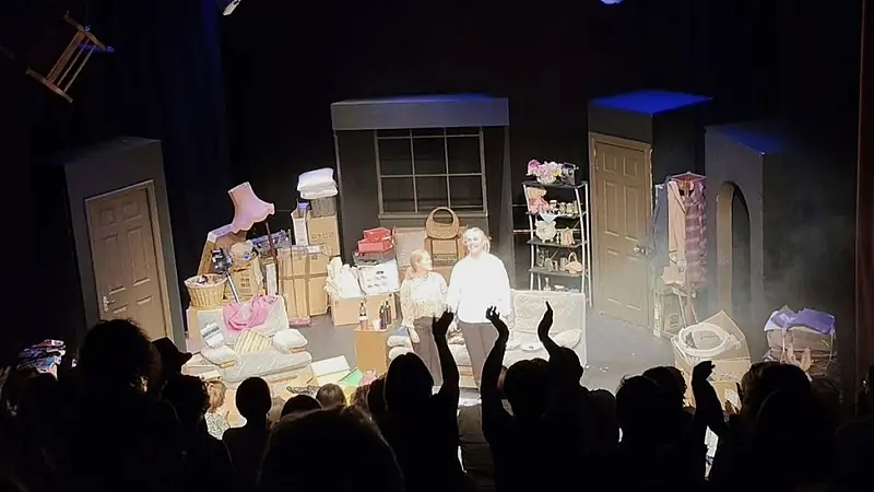 Standing ovation for 'Unpacking Mother' – final performance tonight! 
