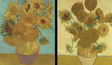 Two Van Gogh sunflower paintings will be displayed together at the Philadelphia Museum of Art this summer