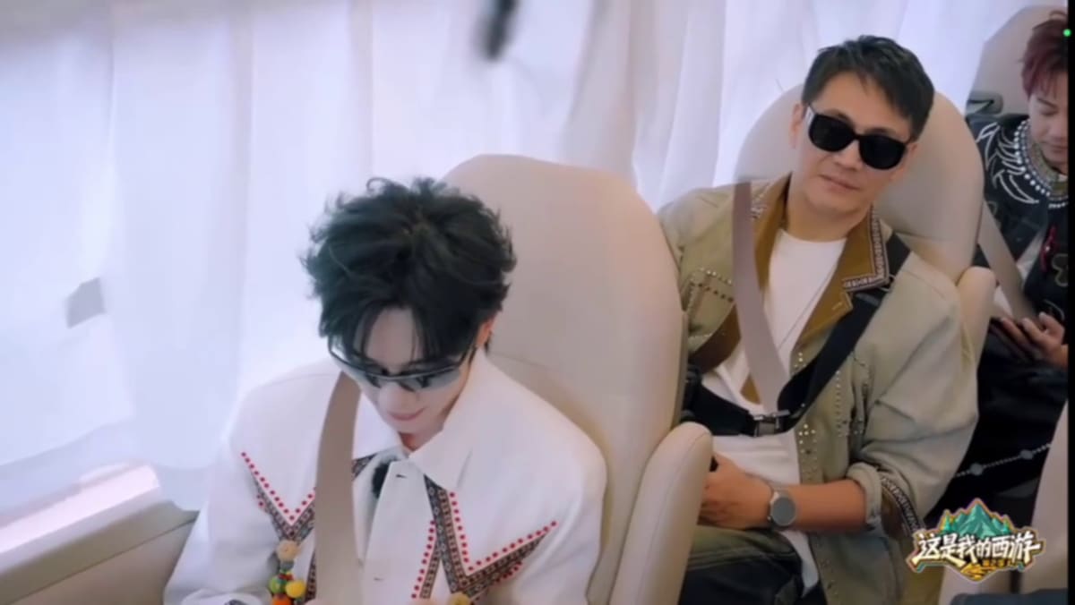 Photoshopped seat belts on hit Chinese variety show draw warning from traffic authorities