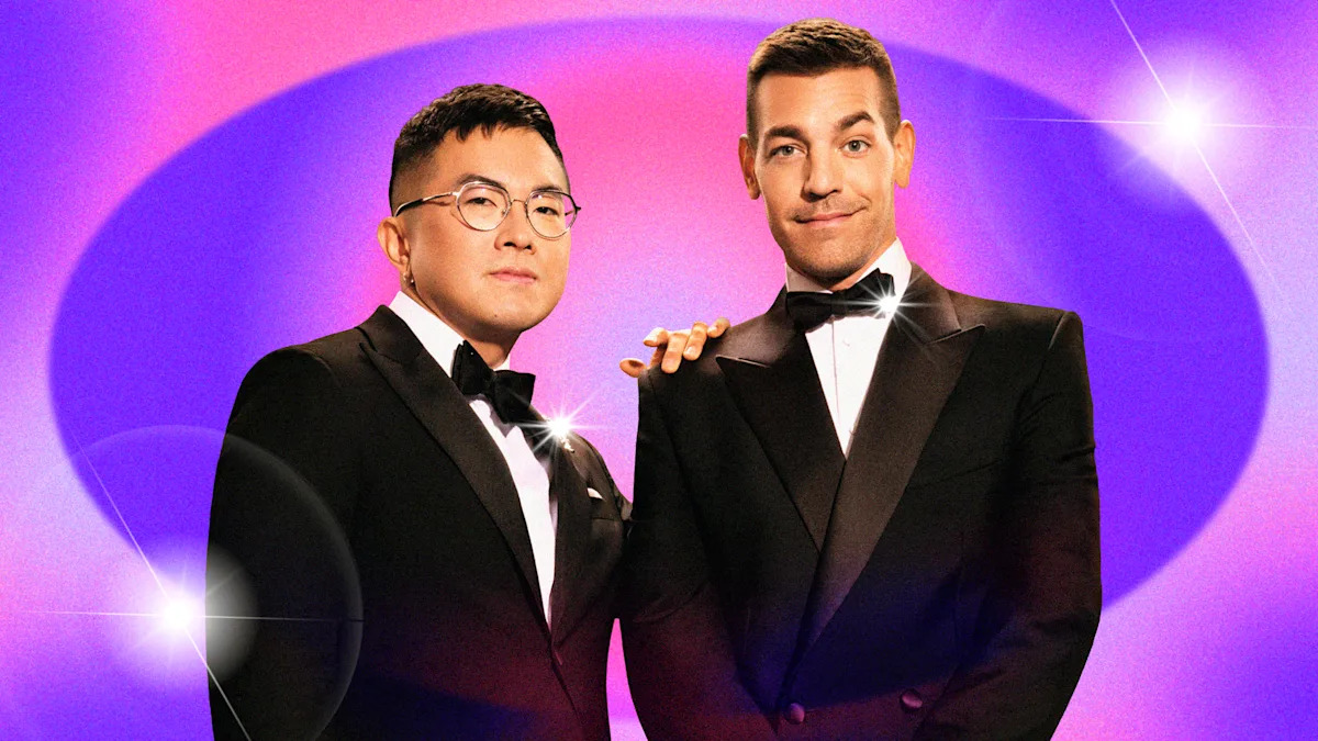 Bowen Yang and Matt Rogers don't always see eye to eye on Taylor Swift