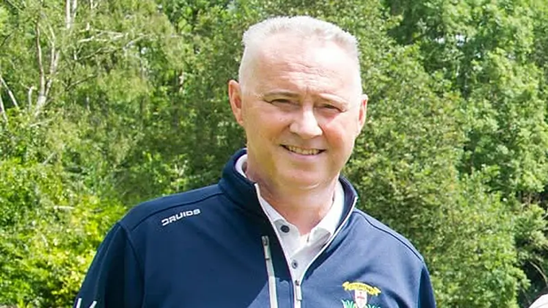 Transplant survivor Séamus Patton back on the green